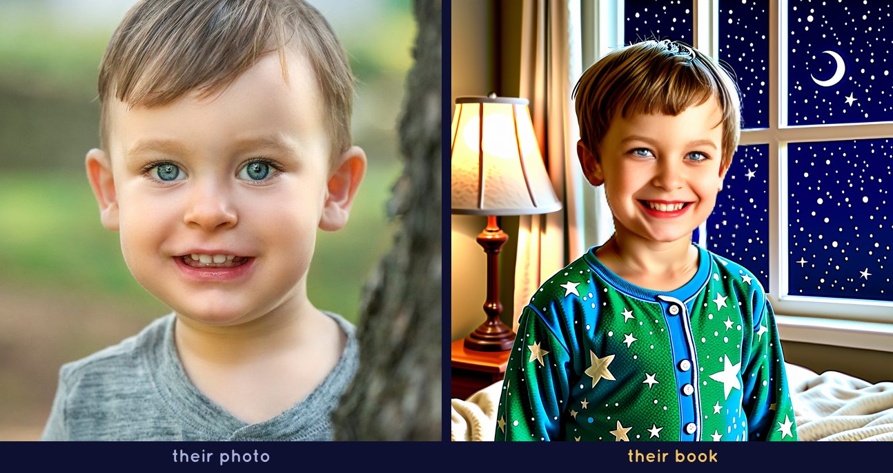 Photo to book pair