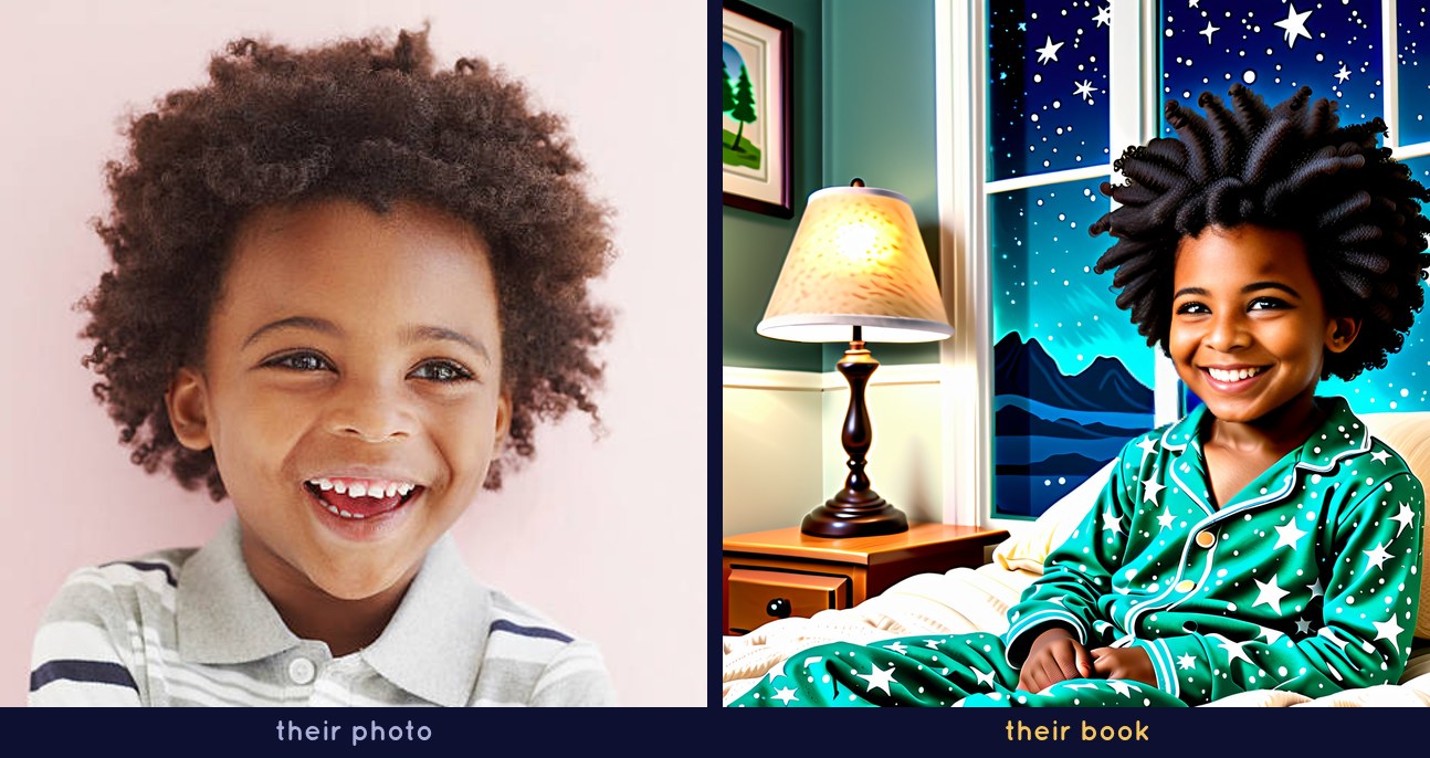 Photo to book pair