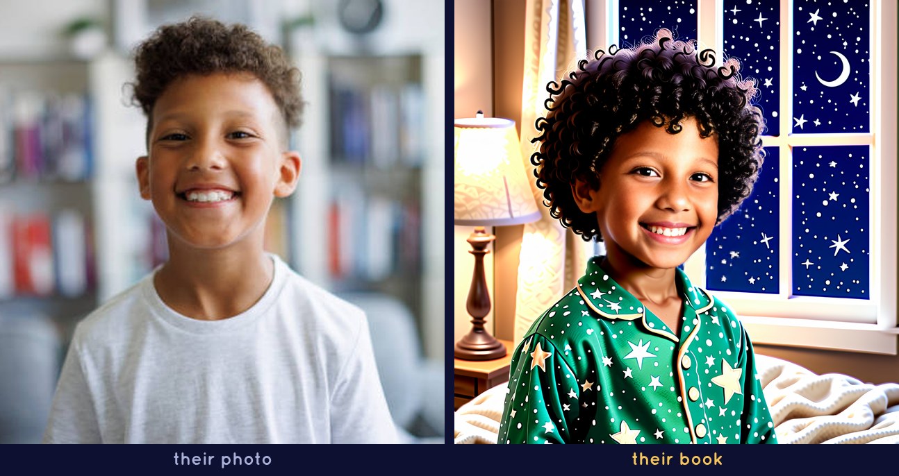 Photo to book pair