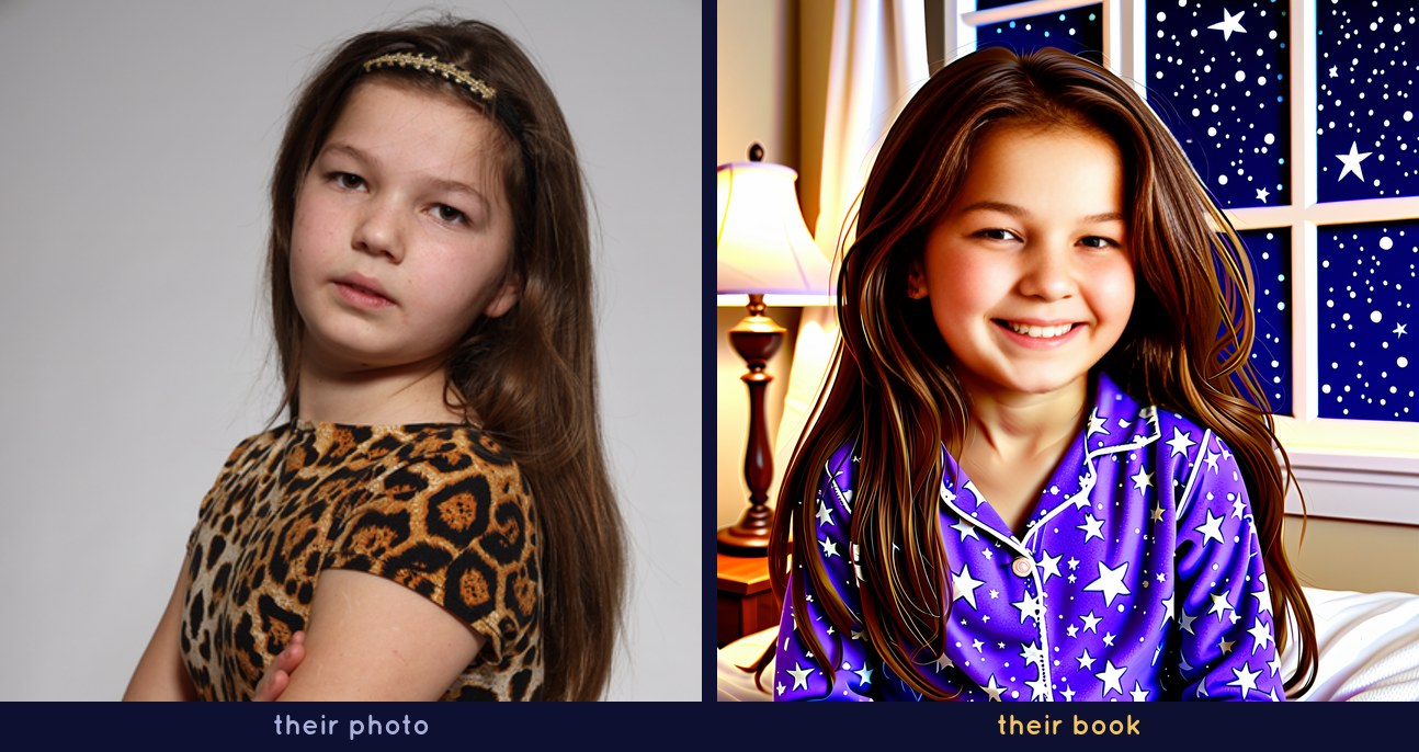 Photo to book pair