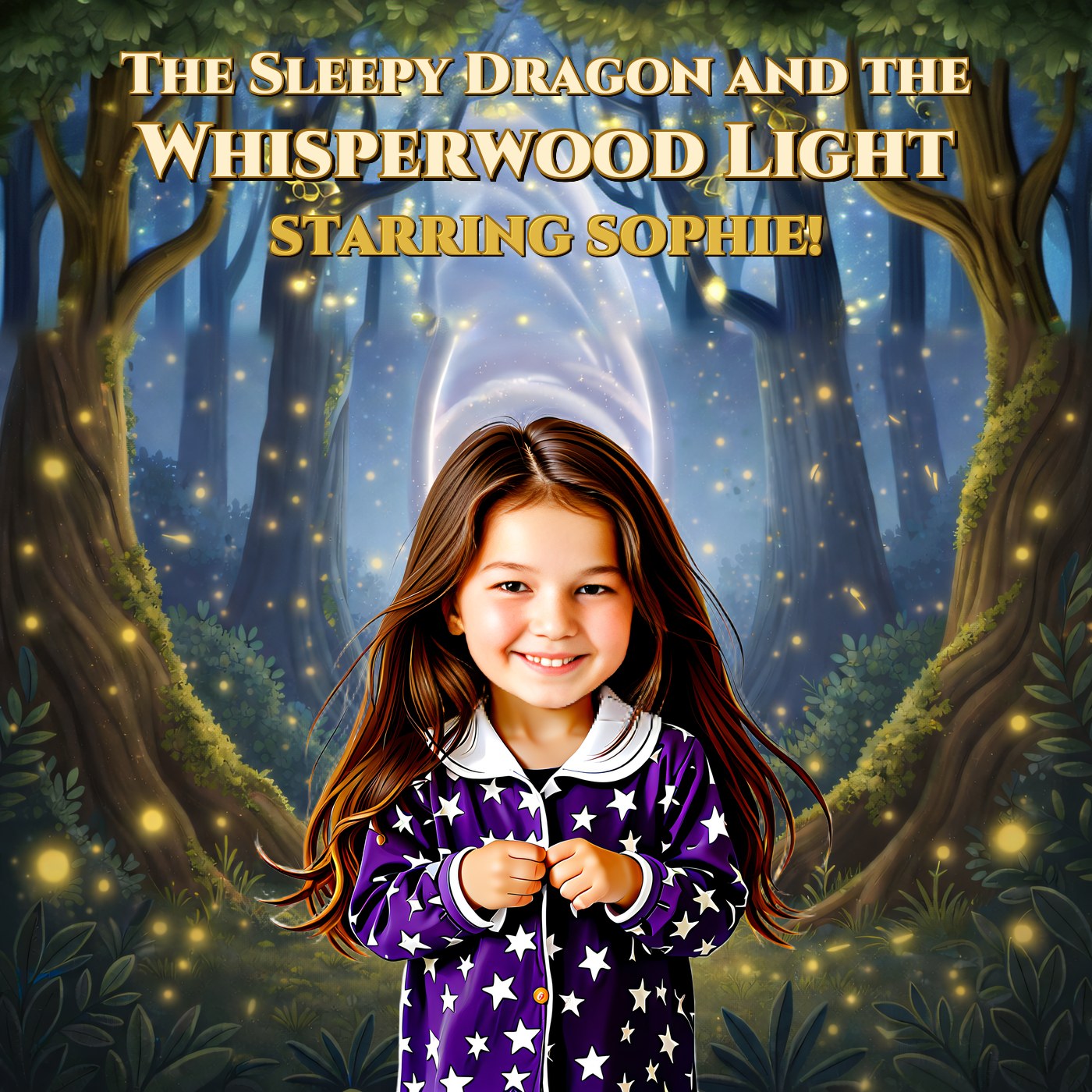 Sample personalized book cover